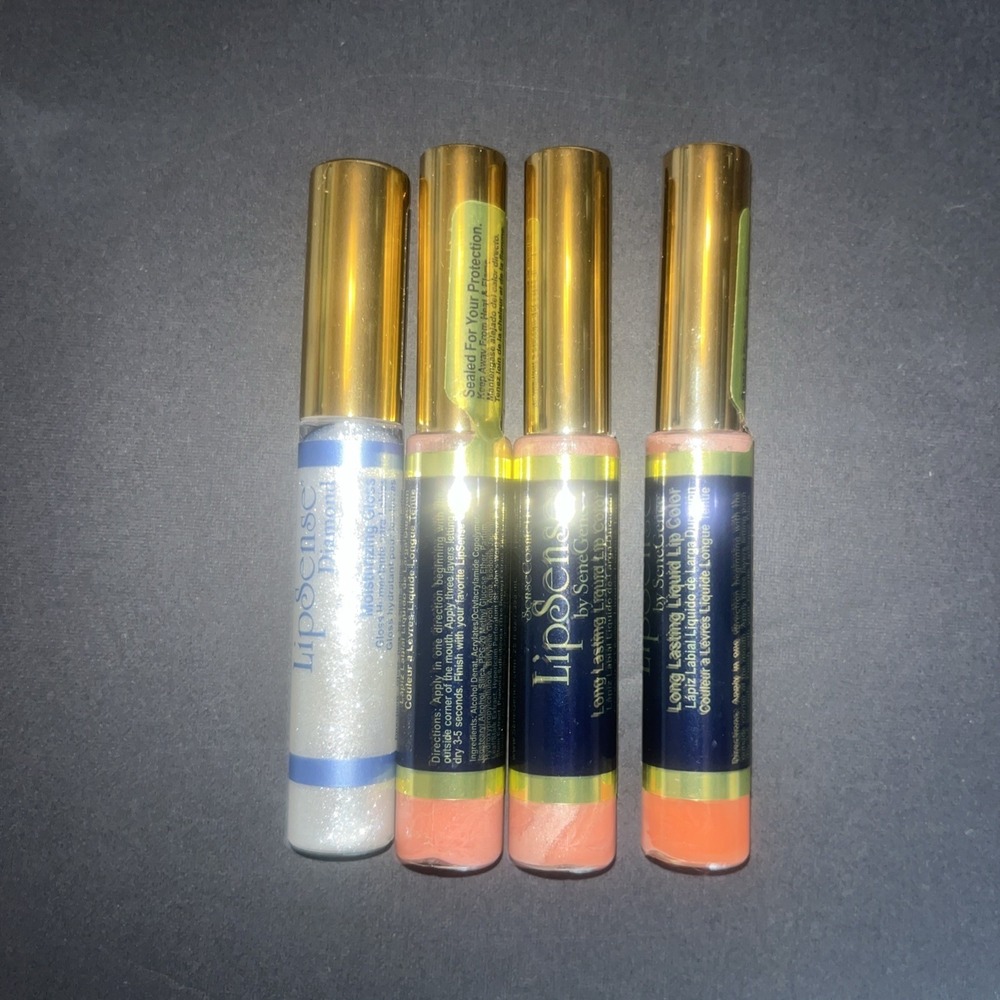Lot Of 3 + 1LIPSENSE SeneGence NEW Full Size Authentic Lip Colors - Bombshell